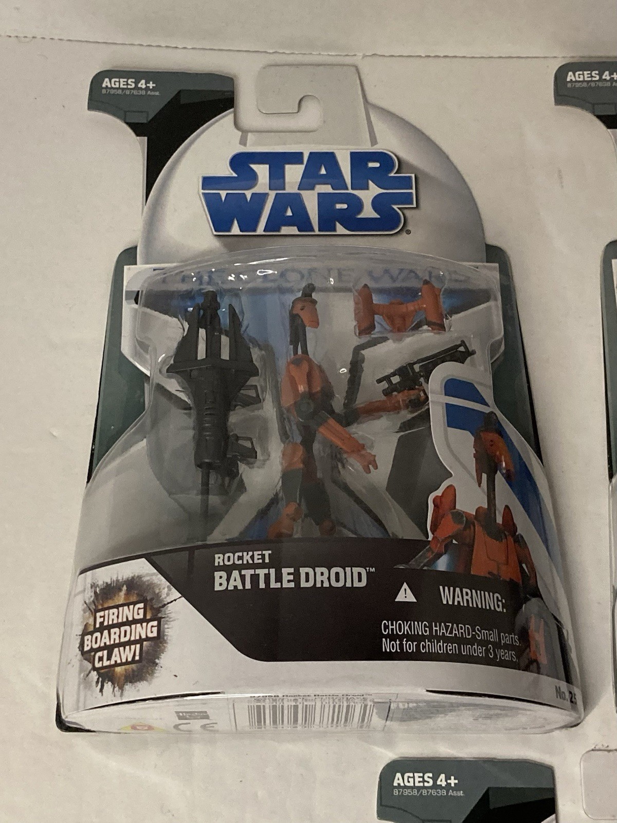 Star Wars The Clone Wars Rocket Battle Droid Action Figure No. 25 Hasbro 2009