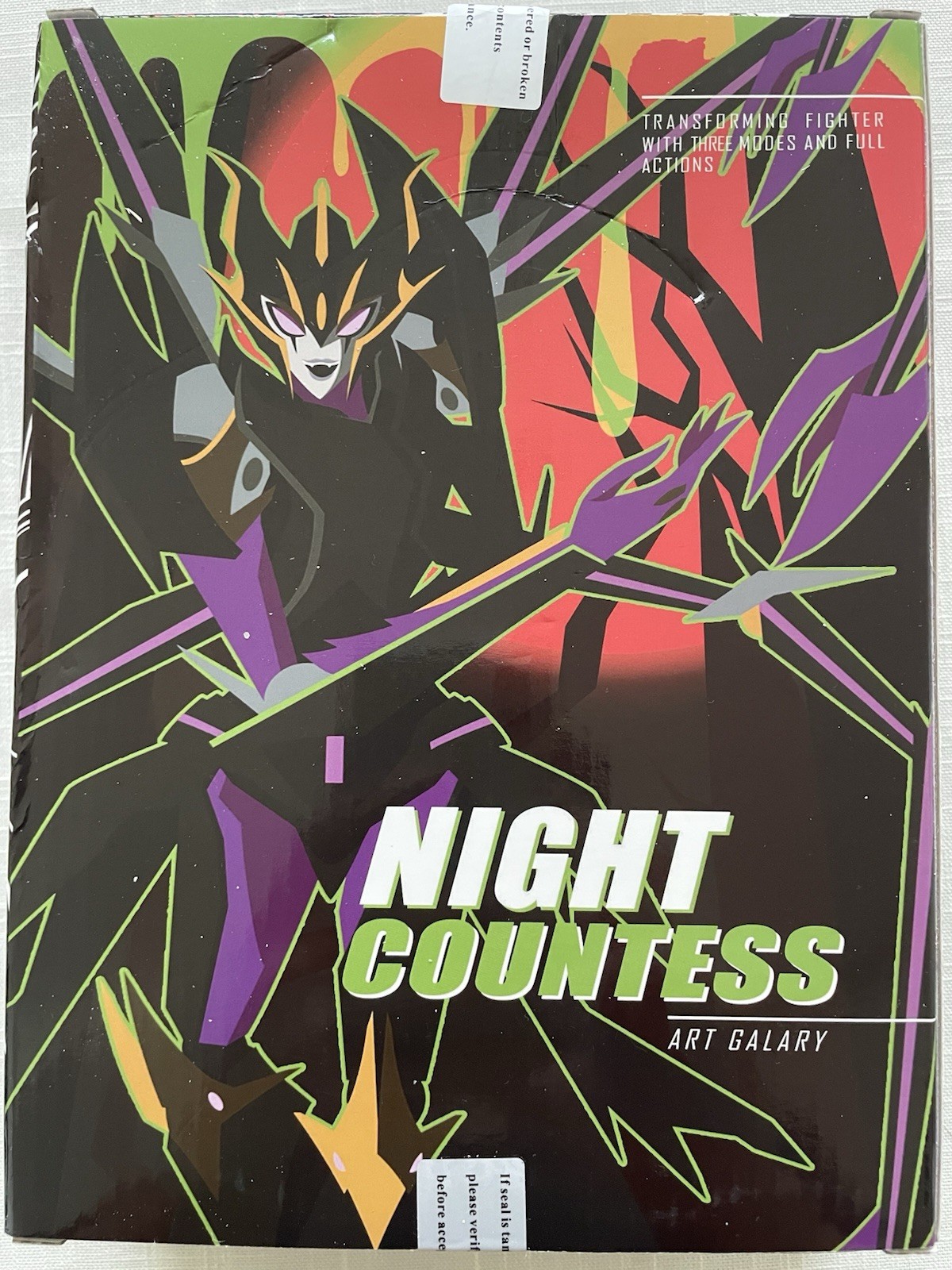 APC Toys Night Countess DARK FOREST Airachnid Transformers Prime TFP