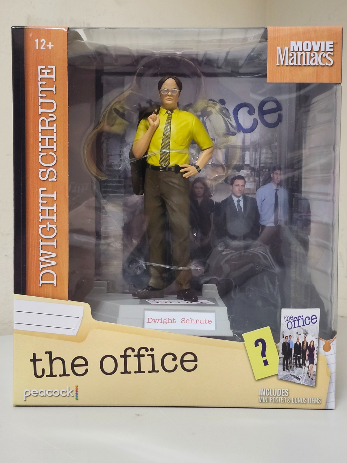 The Office Dwight Schrute Movie Maniacs Action Figure Brand NEW Limited Edition