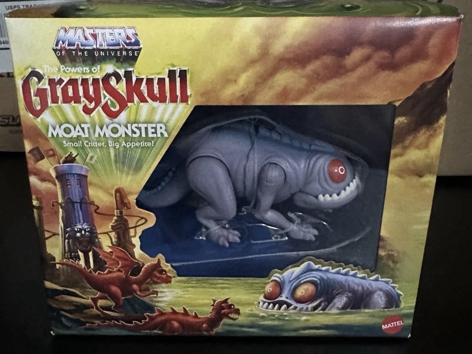 Mattel Masters of The Universe Moaty Moat Monster He Man Action Figure New