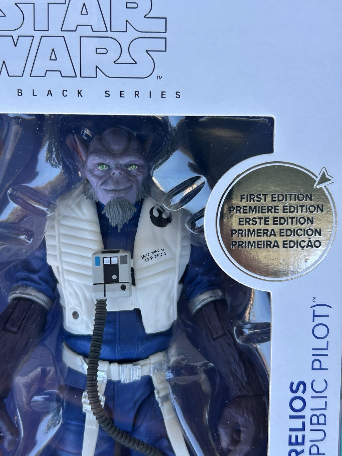 STAR WARS The Black Series First Edition Zeb Orrelios White Box – New