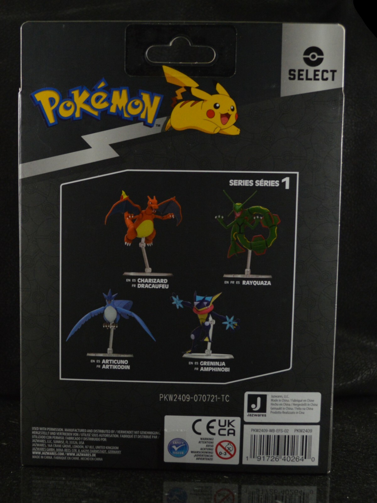 Pokemon Select Greninja Super Articulated 6in Action Figure Jazwares 2021 New