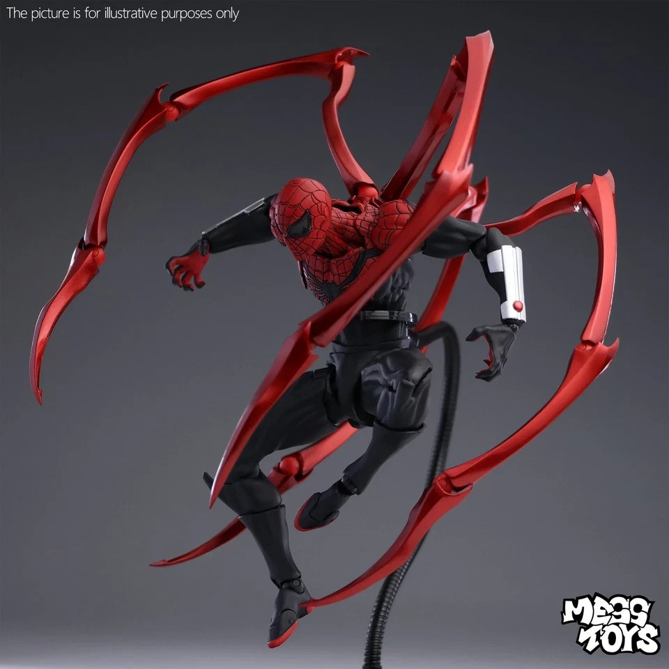 In Stock MESS TOYS Superior Spider Man Peter Parker Doctor Octopus Action Figure