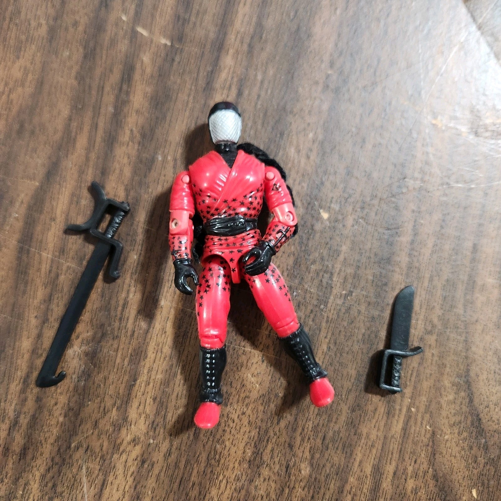 gi joe lot figure 1992 Slice Red 100% complete G1