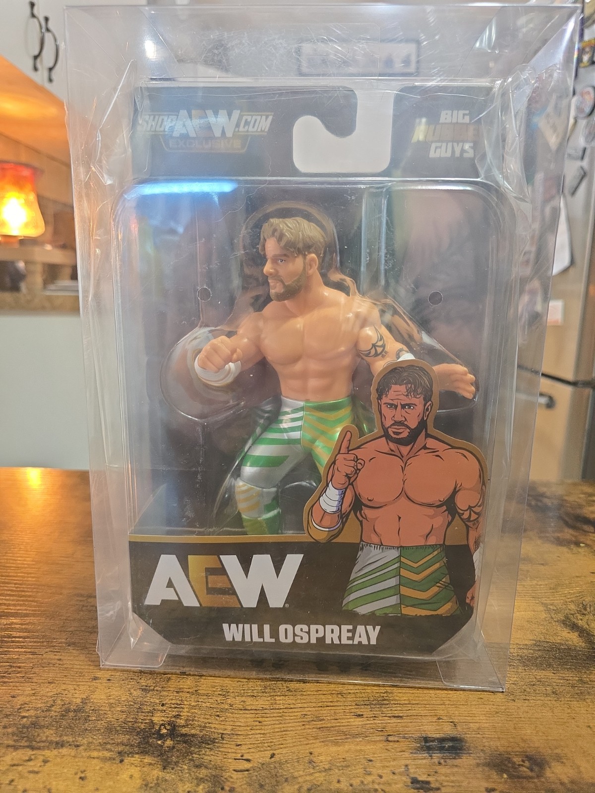 AEW Big Rubber Guys Will Ospreay BRUV MOC LJN Style Rare SOLD OUT IN HAND WWE
