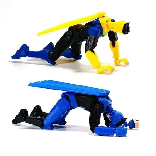 14cm 3D Printed Invincible Superhero Action Figures with Articulatable Limbs