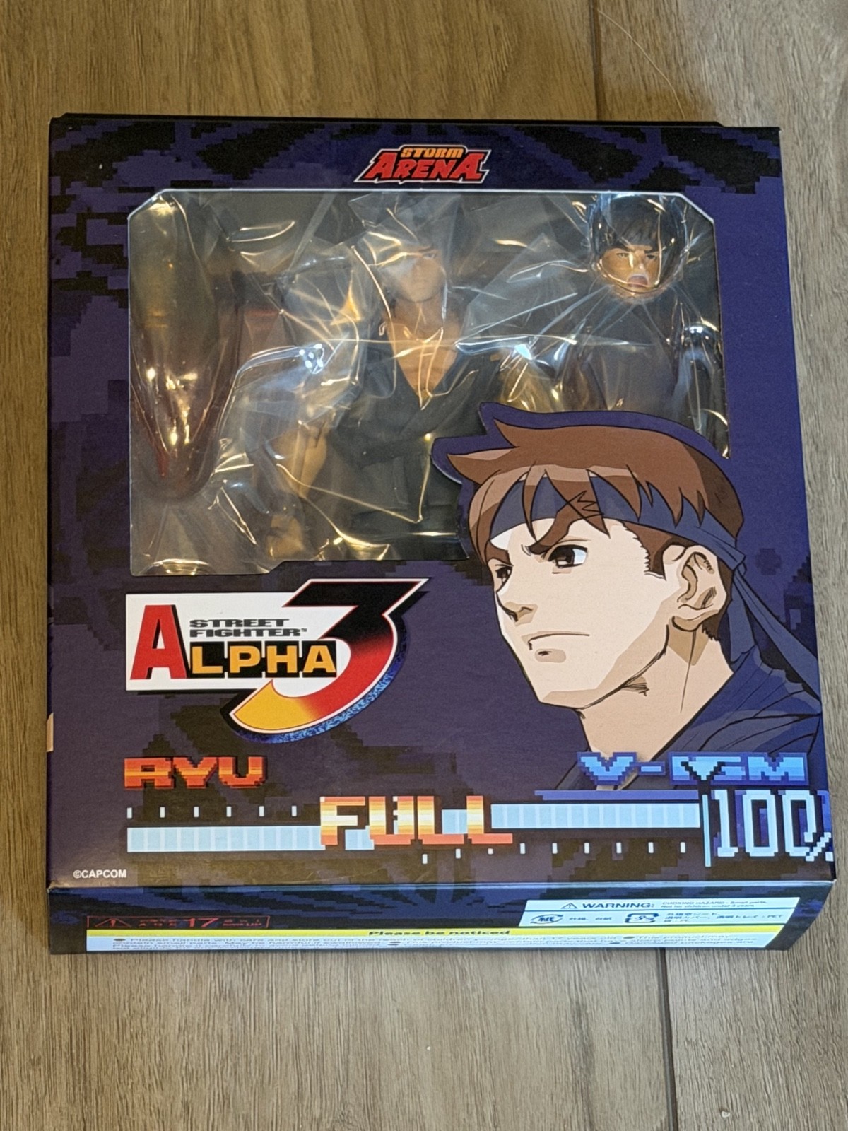 Storm Arena 1/12 Street Fighter Alpha 3 Ryu (Black/Grey) Image Anime Exclusive