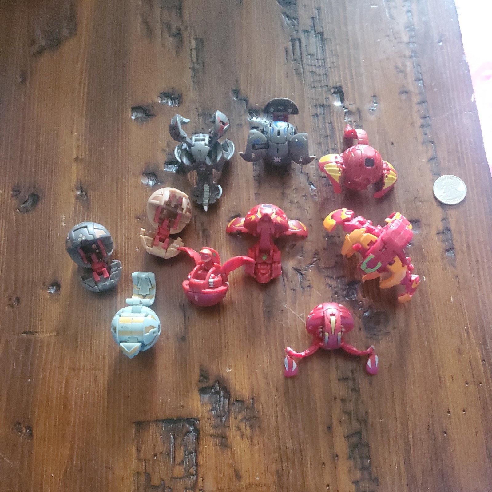 Bakugan Battle Brawlers Lot of 10 NO CARDS