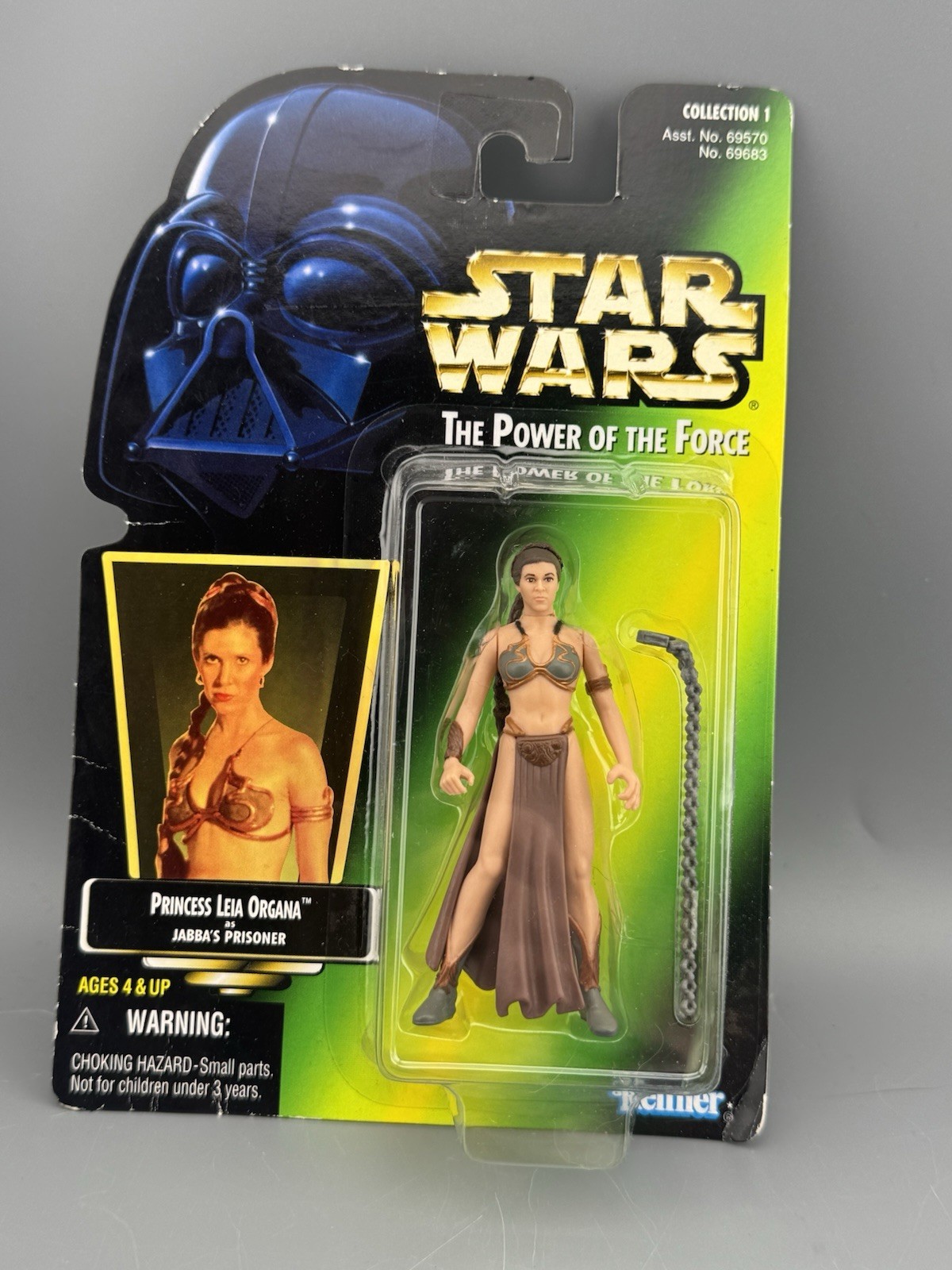Kenner Star Wars The Power of the Force: Princess Leia Organa as Jabbas Prisoner