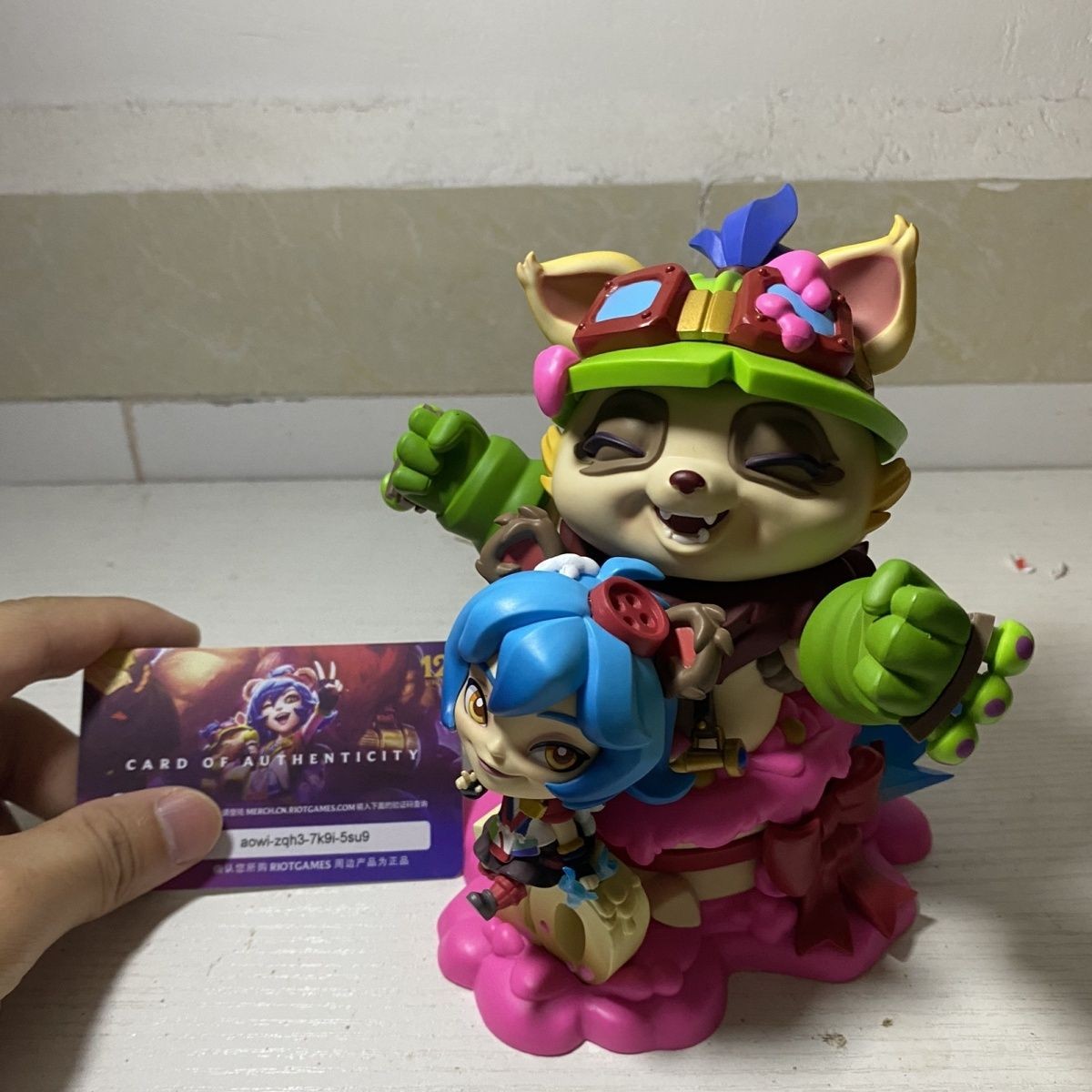 Official League of Legends Teemo Annie Hastur Action Figure Statue Model Ornamen