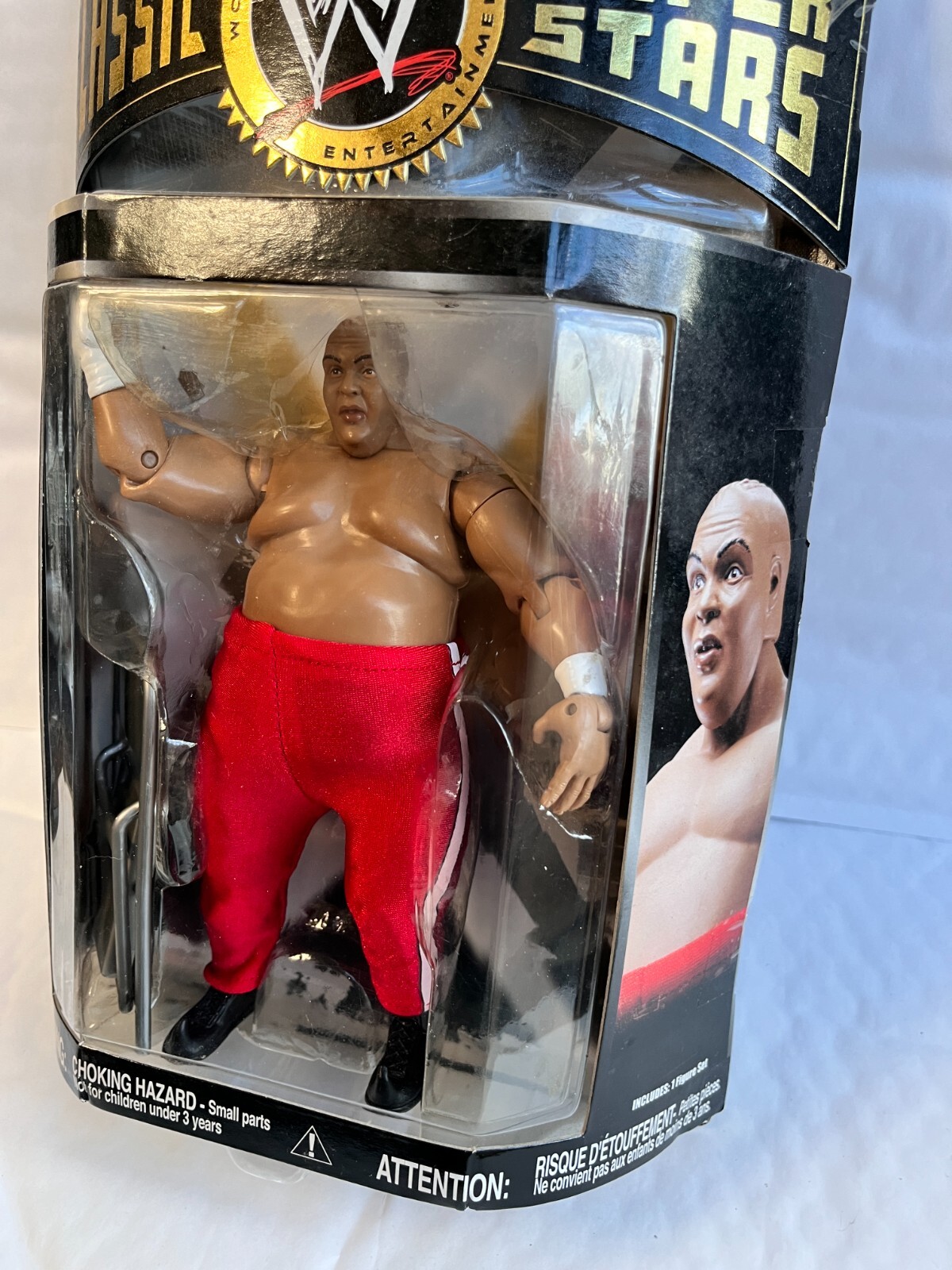 WWE WWF ABDULLAH THE BUTCHER CLASSIC SUPERSTARS SERIES 14 JAKKS WRESTLING FIGURE