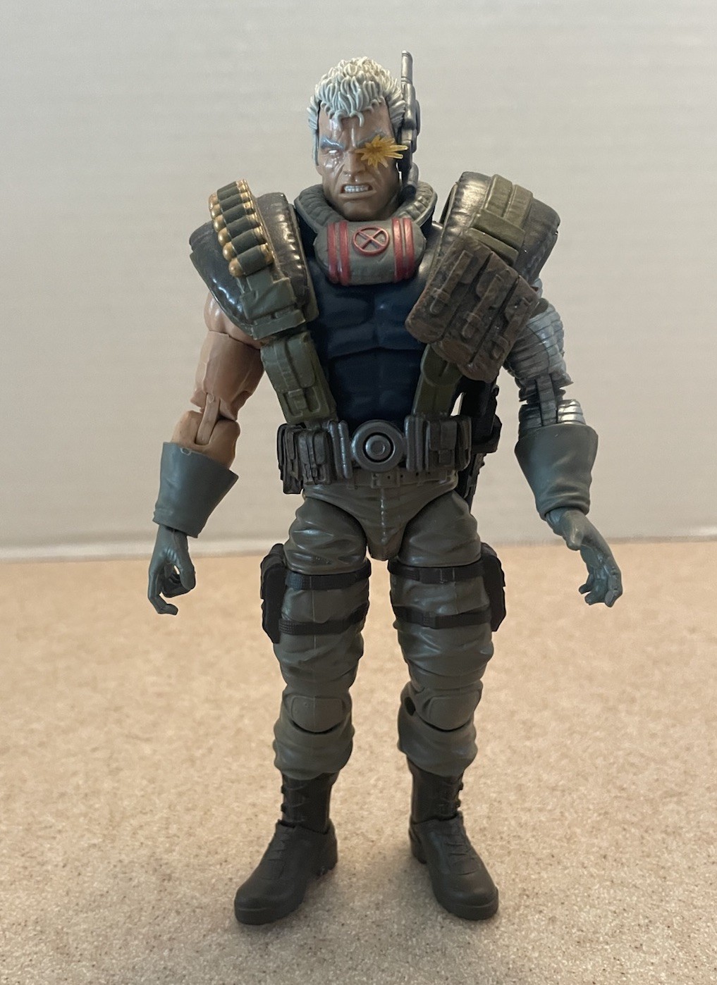 Marvel Legends Cable Sasquatch BAF Wave Loose Action Figure 1/12