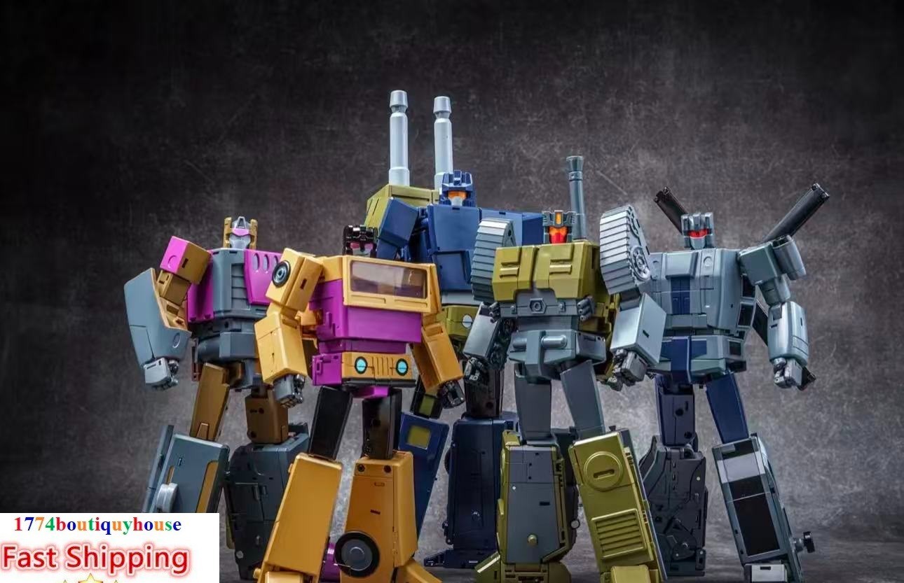 NEW G1 TRANSFORMER Bruticus COMBINATION Magic Square MS 03 04 05 06 07 USA 21″