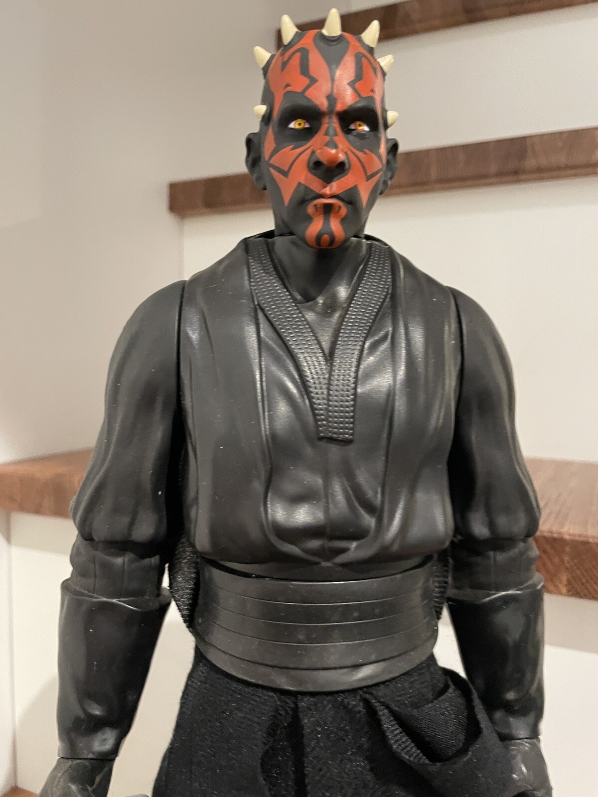 Ray Park Autograph Signature & Darth Maul Star Wars Episode I 12” Action Figure