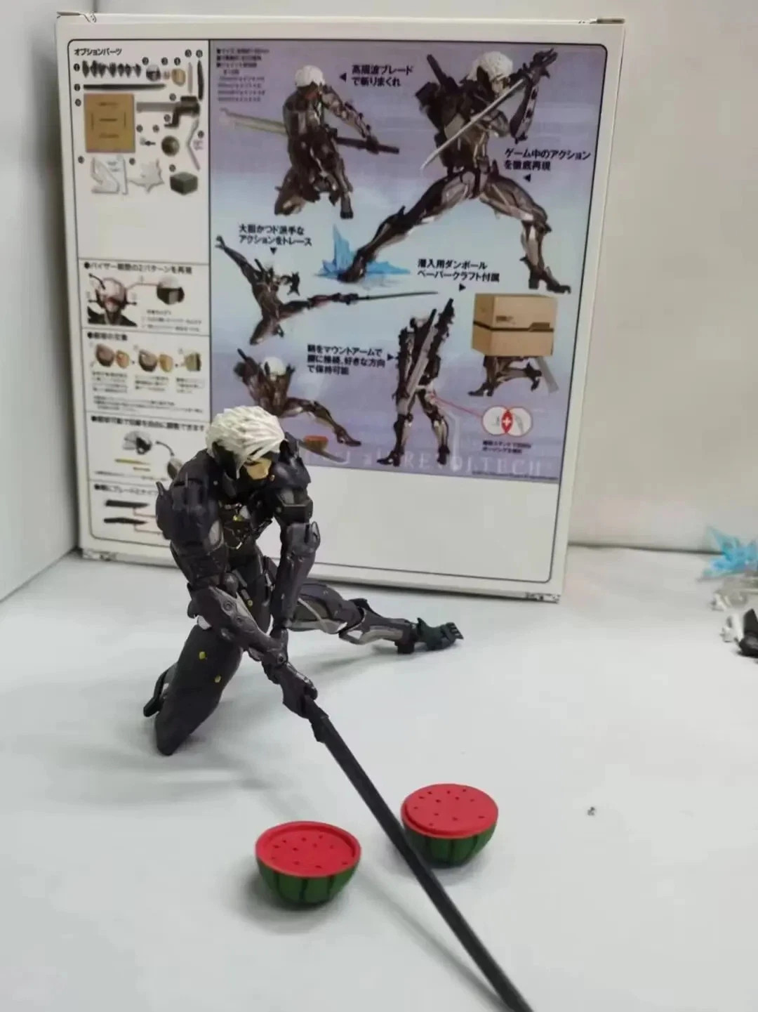14CM Metal Gear Raiden Action Figure Movable Model Toy Gift