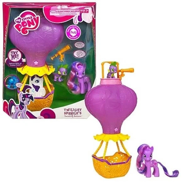 RARE Hasbro My Little Pony TWILIGHT SPARKLES TWINKLING BALLOON, Spike the Dragon