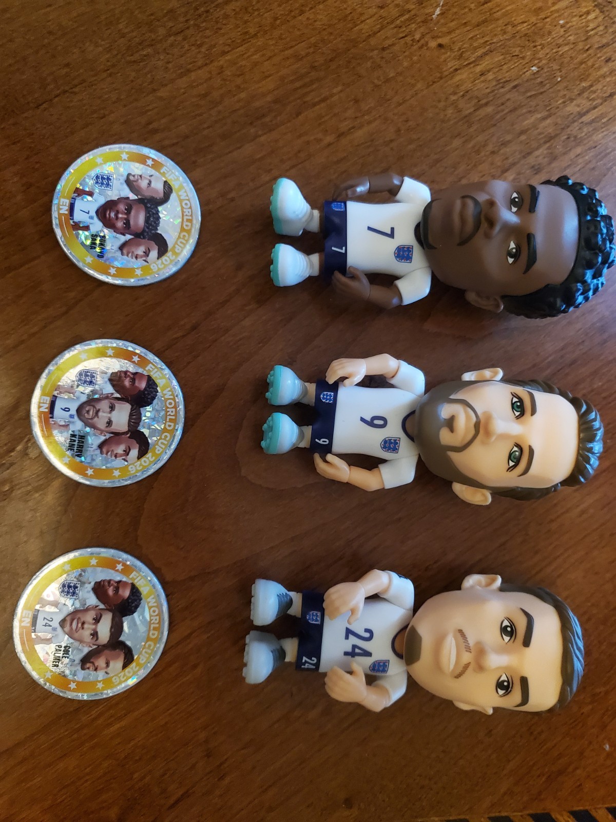 Zuru Ballers 2026 FIFA World Cup Soccer Team England. Set of 3