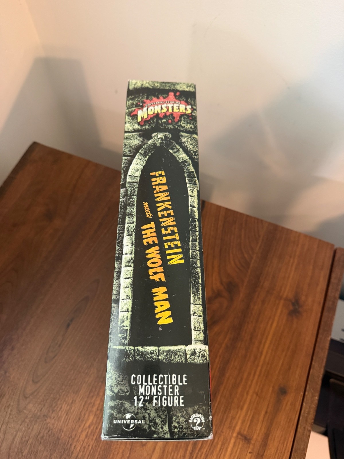 Sideshow Universal Monsters Frankenstein Meets The Wolf Man 12″ Figure 2001 New