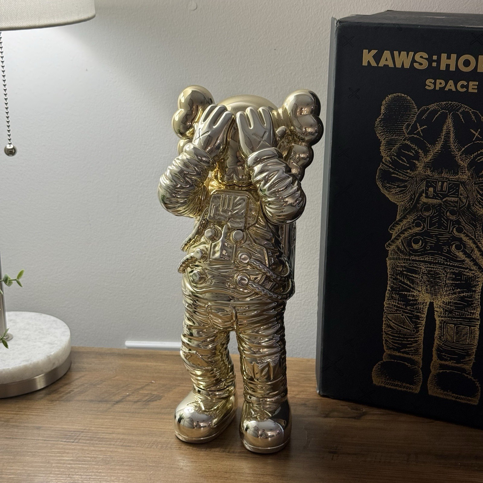 KAWS Holiday Space Figure Gold – 100% Authentic With Orginial Box