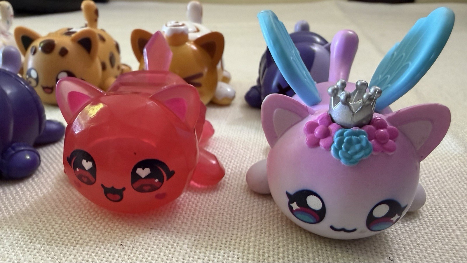 Aphmau MeeMeows Mystery Mini Figures Catface Lot of 8 Cats Bonkers Toy Co Fairy