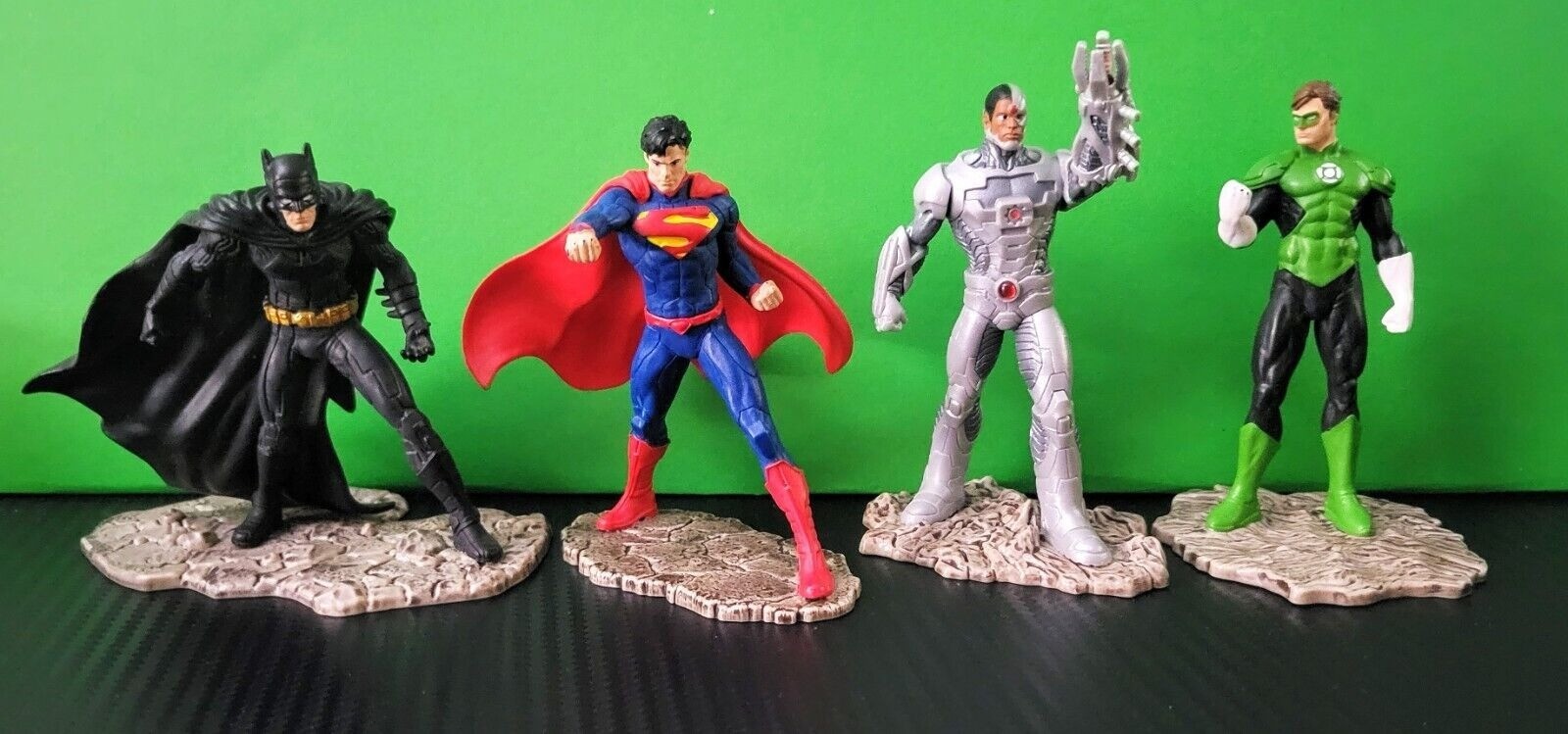 Schleich Justice League DC Comics Lot Of 4 Figures 4.5 inches