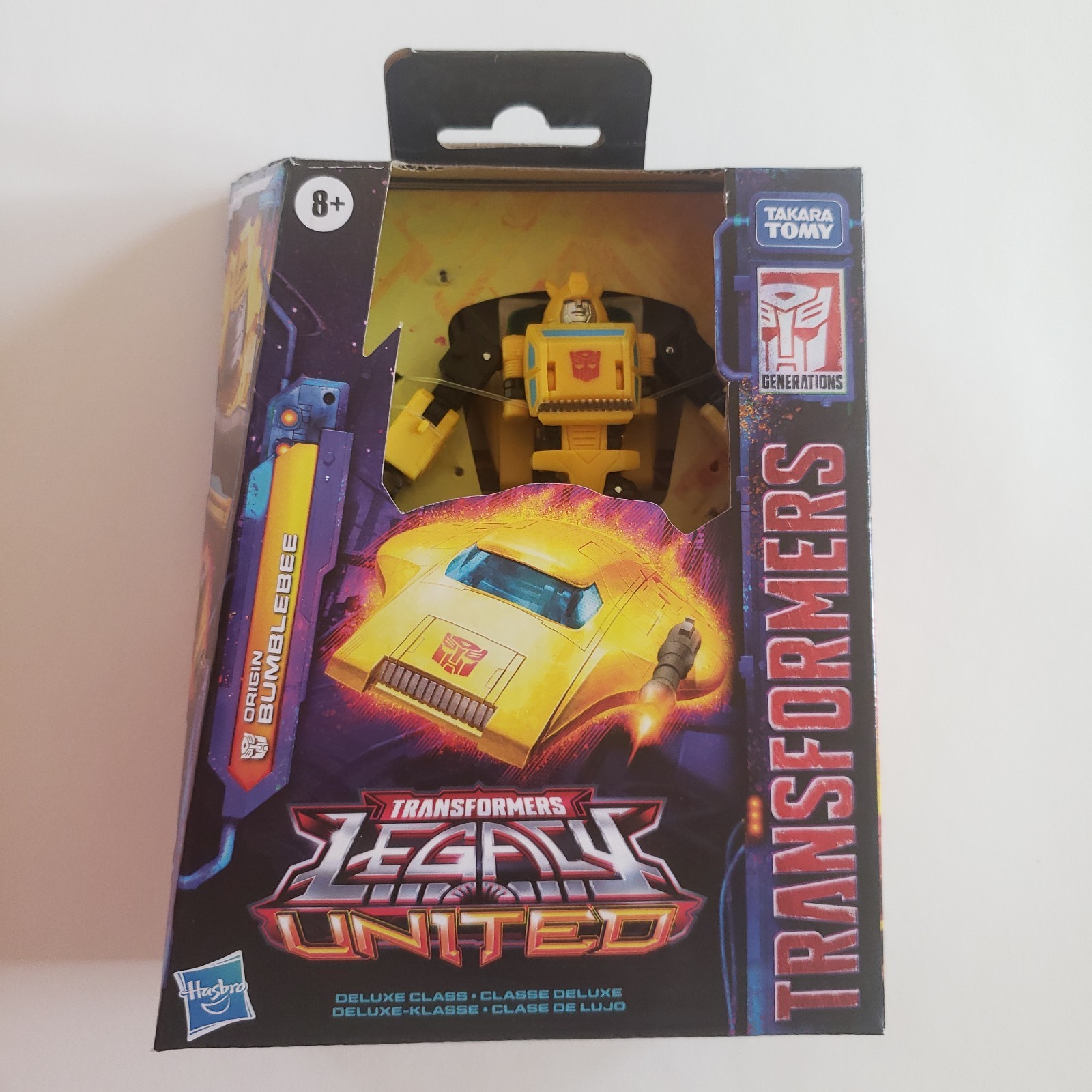 Transformers Legacy United Origin Bumblebee (Cybertronian) Deluxe Class New