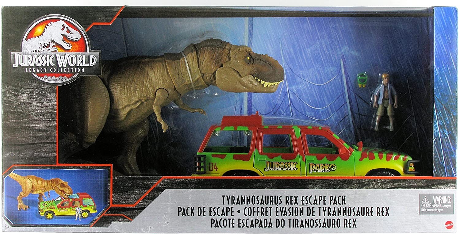 Jurassic World Legacy Collection TYRANNOSAURUS REX ESCAPE PACK Exclusive