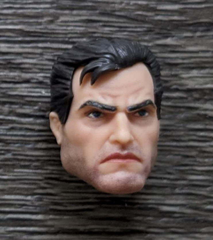Marvel Legends Gamerverse Punisher Head Custom Figure Fodder (Nick Fury 2 Pack