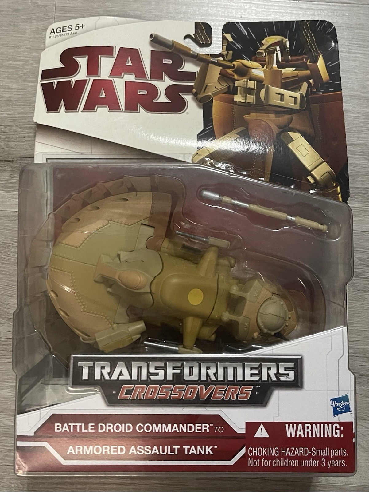 Transformers Crossovers Star Wars Battle Droid Commander To Armored Assault Tank