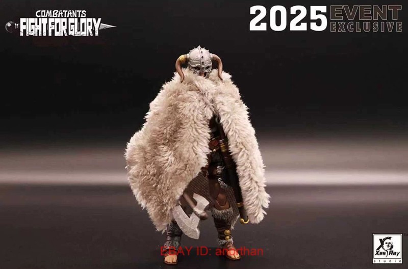 Xesray Studio Fight for Glory Combatants Exclusive Gold Hildr 1/12 Action Figure