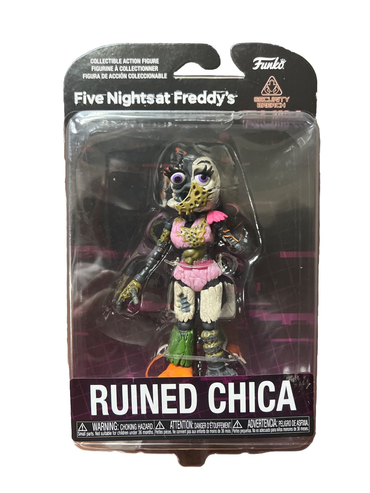 Funko Five Nights at Freddy’s Security Breach Ruin RUINED CHICA Figure FNAF