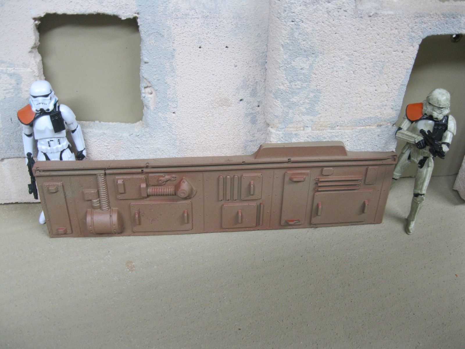 Star Wars Award Winning Custom Cast Space Wall Panel Diorama Parts Free Shipping