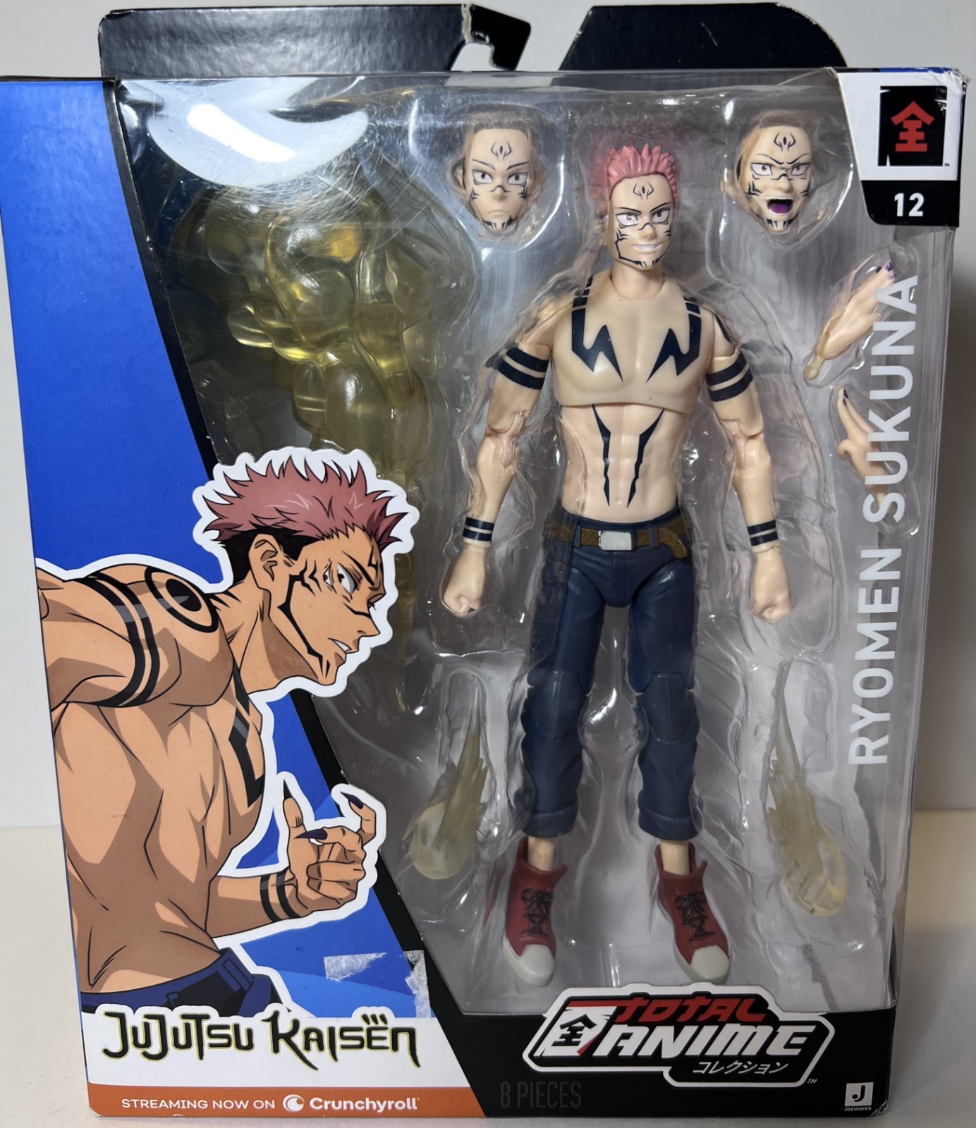Total Anime Jujutsu Kaisen Ryomen Sukuna 6.5″ Figure New in Box