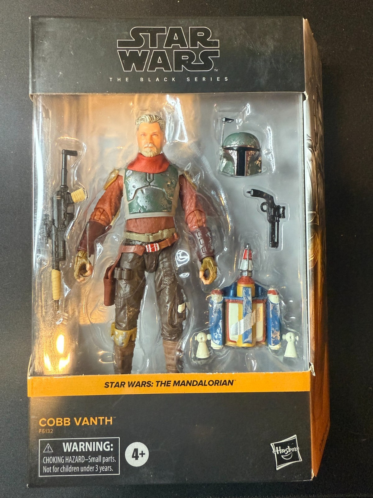Star Wars 6″ Black Series Deluxe COBB VANTH The Mandalorian New Sealed