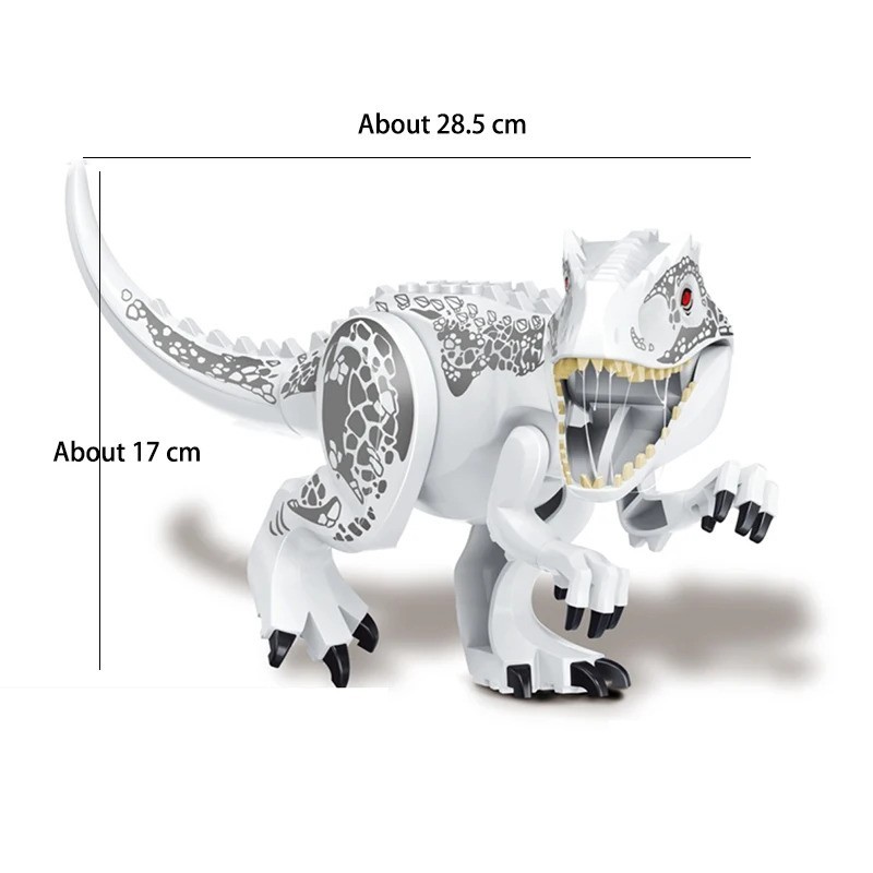 Indominus Rex Jurassic World Park Dinosaur Figure Building Blocks Toy Kids Gifts