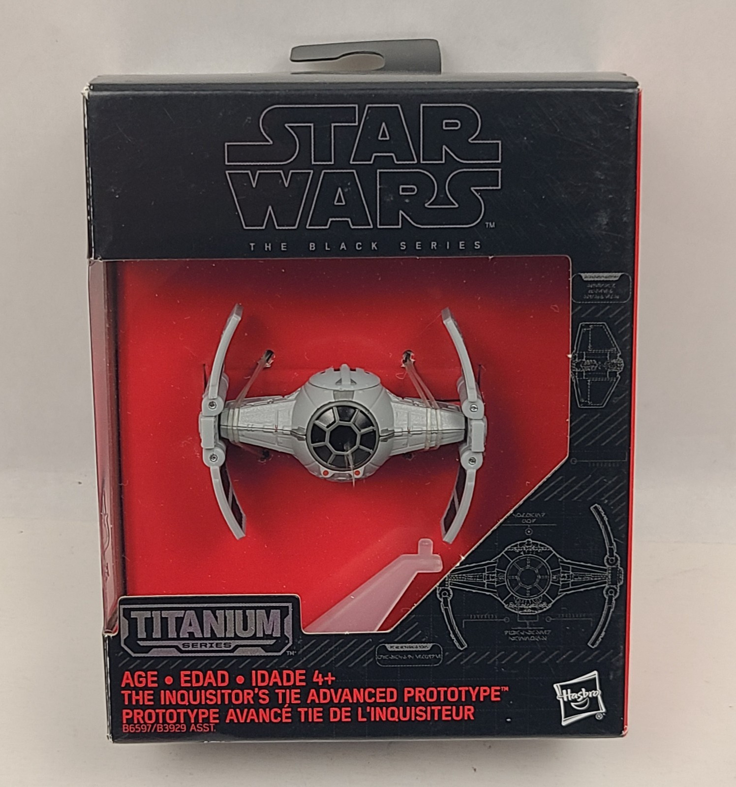 Star Wars Black Series Titanium The Inquisitors Tie Advanced Prototype Figure 28