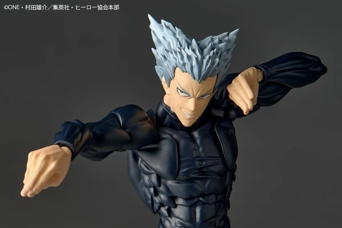 Kaiyodo Revoltech Amazing Yamaguchi One Punch Man Garou Figure w/Bonus In Stock