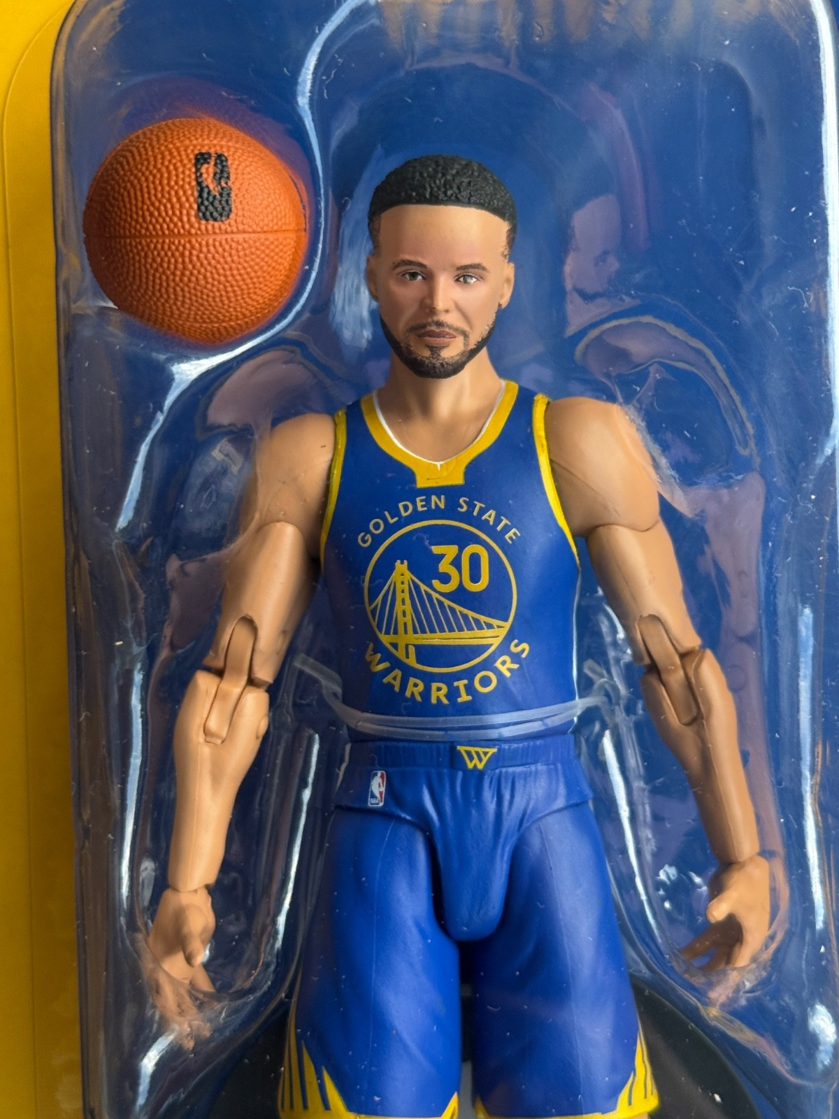 McFarlane Toys NBA SPORTSPICKS Stephen Curry #30 Golden State Warriors