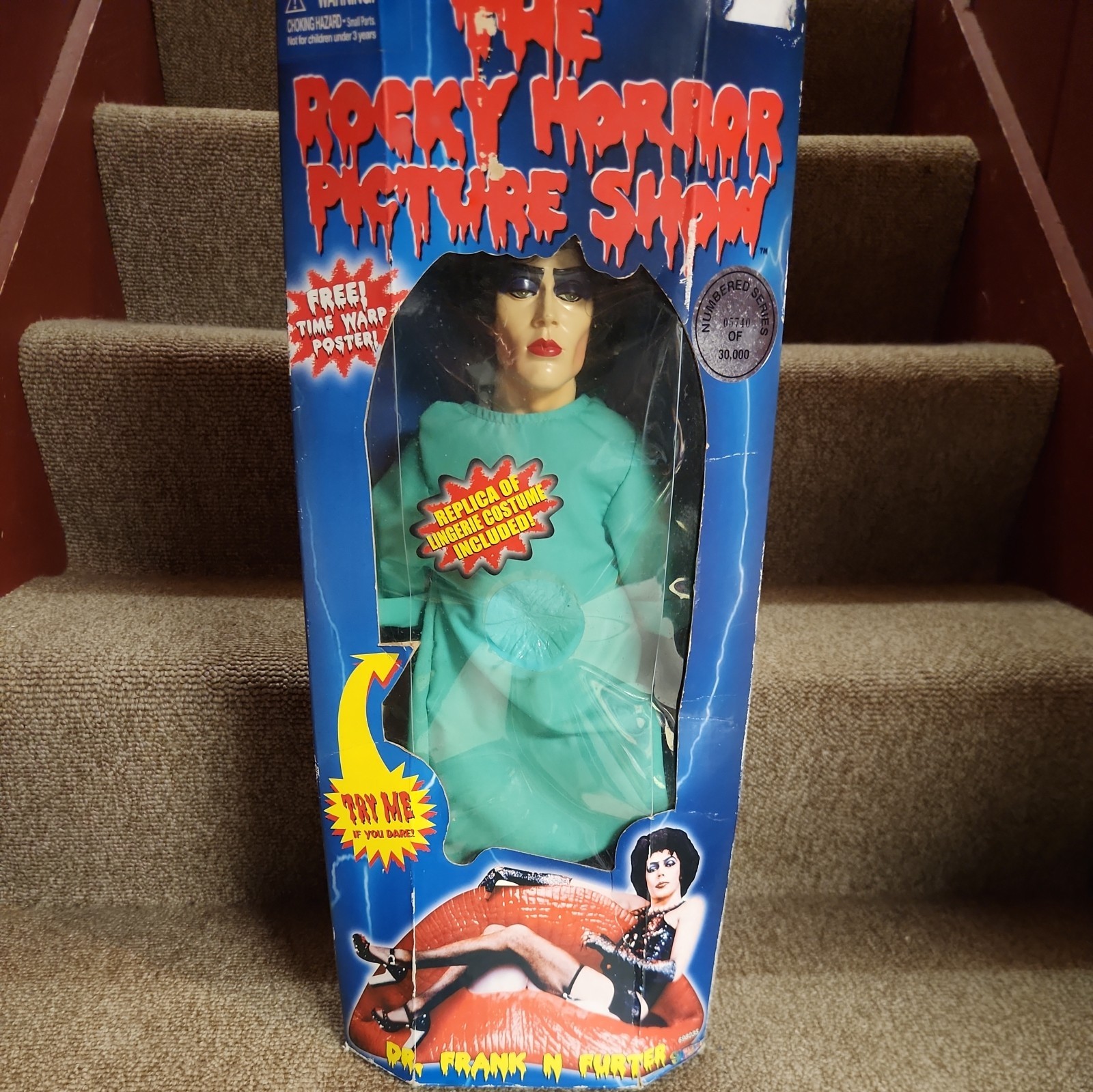 18″ Rocky Horror Picture Show Dr. Frank N Furter RARE. 25th Anniversary.