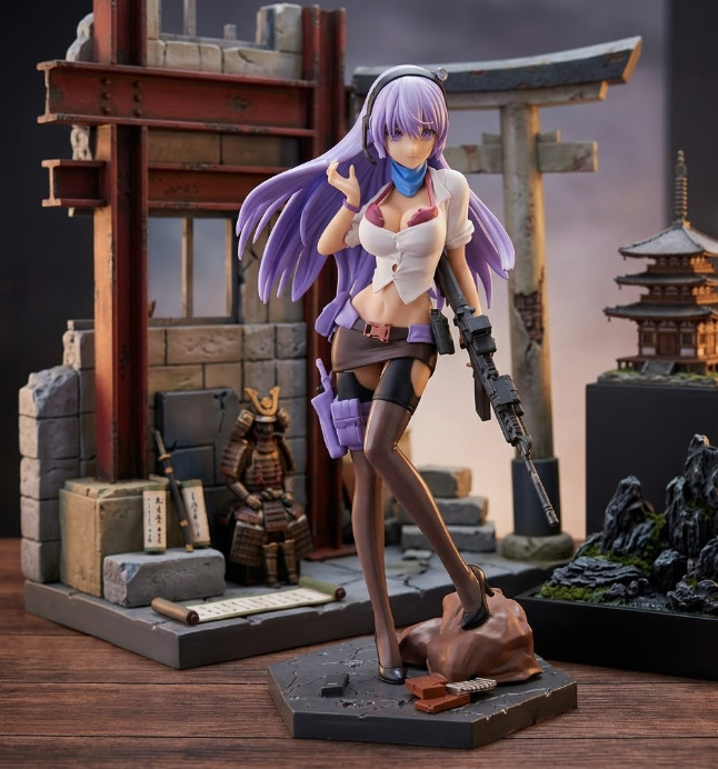 22CM Anime After-School Battlefield ELF PVC Figure All-Rounder Statue Gift Model