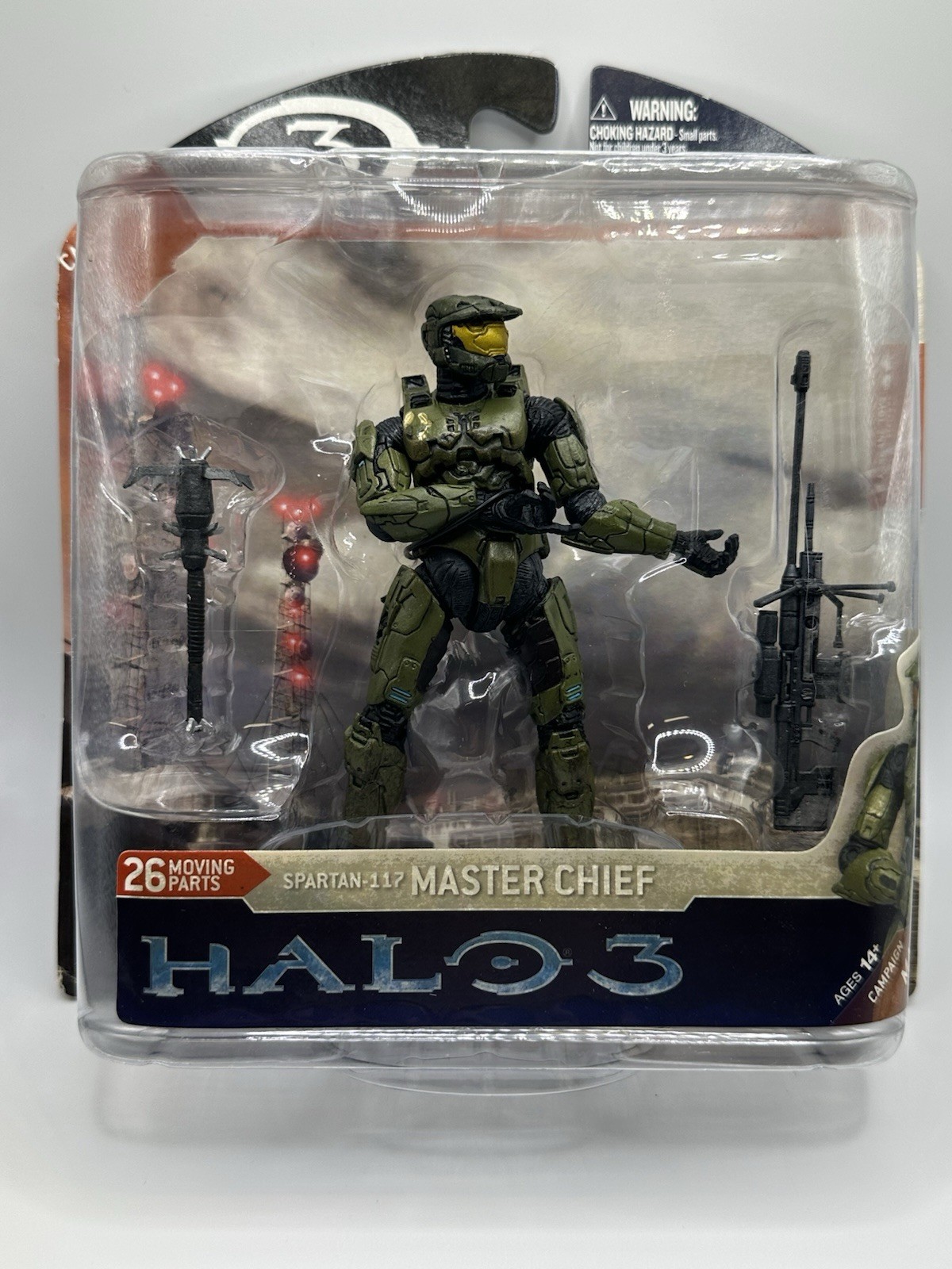 McFarlane Halo 3 Series 3 “Spartan-117 Master Chief” Action Figure Sniper 99d-s2