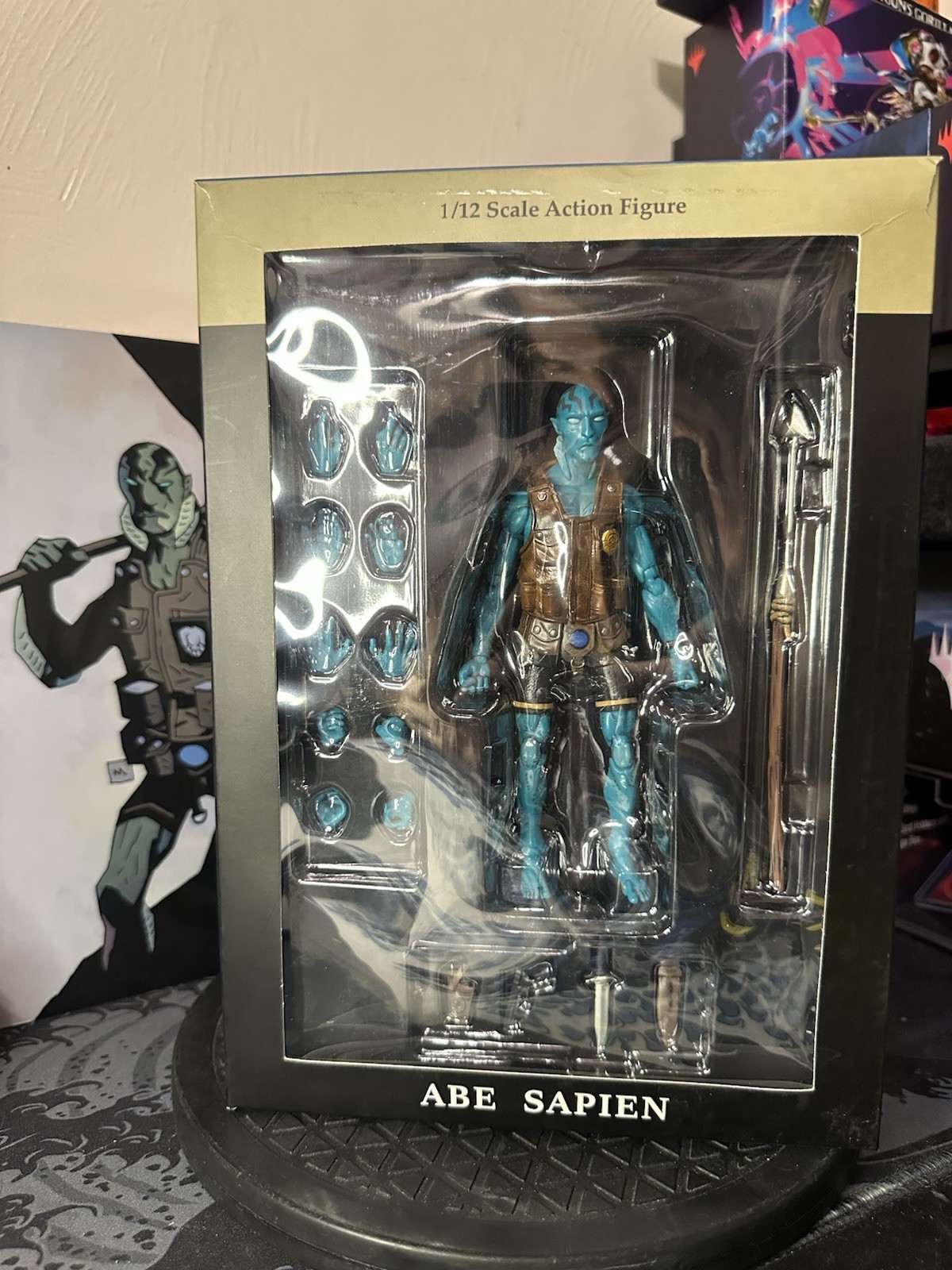 1000toys Hellboy Abe Sapien 1:12 Action Figure