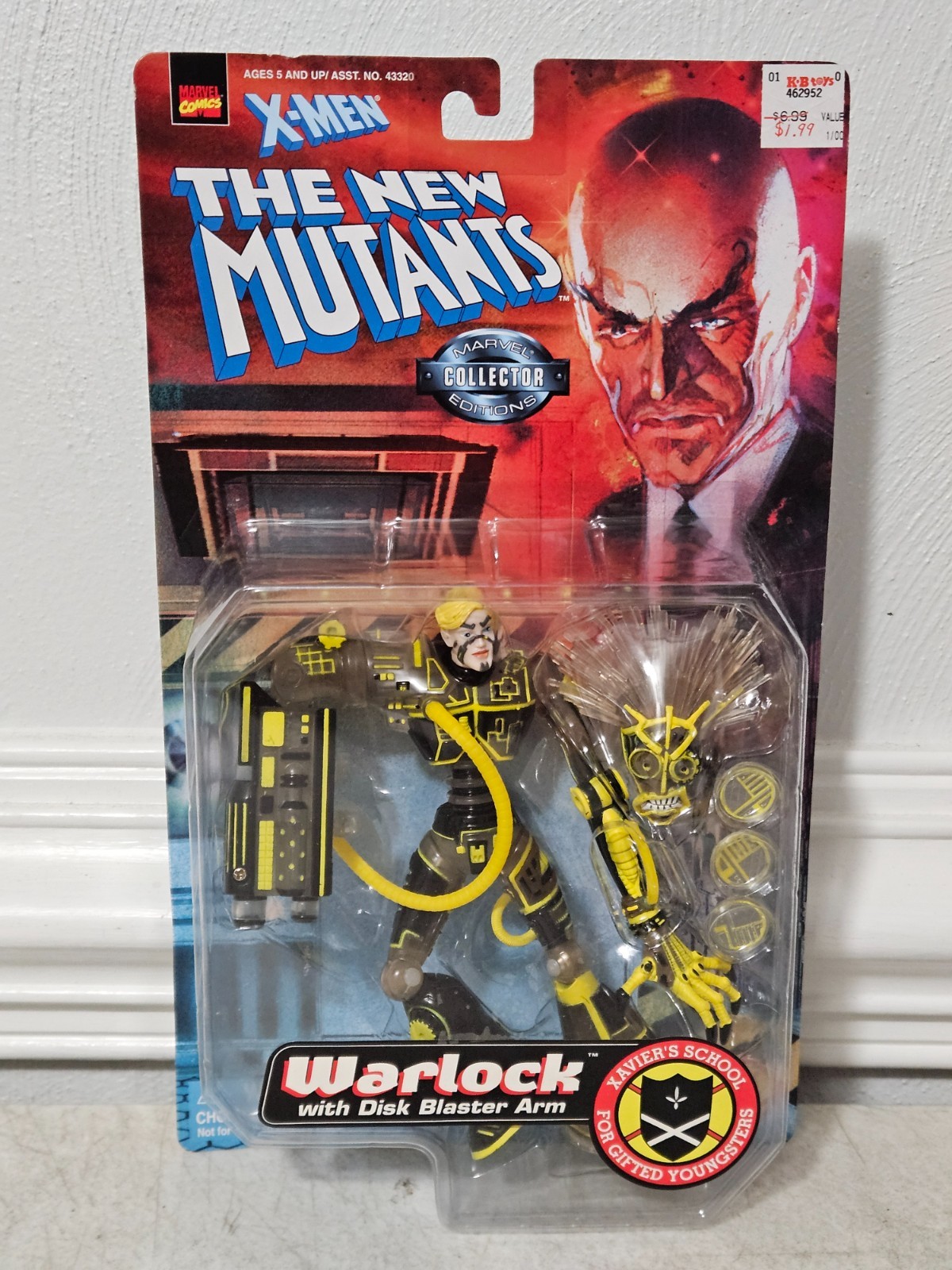 NEW MARVEL X-MEN THE NEW MUTANTS WARLOCK FIGURE TOY BIZ 1998