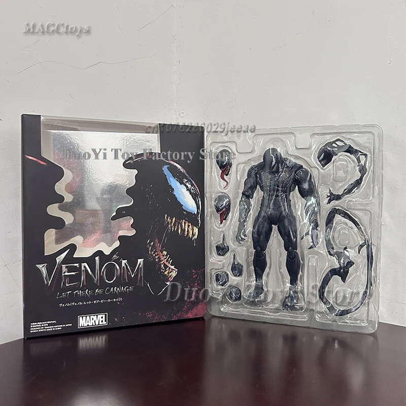 S.H.Figuarts Venom & Carnage Action Figure Venom：Let There Be Carnage China Ver.