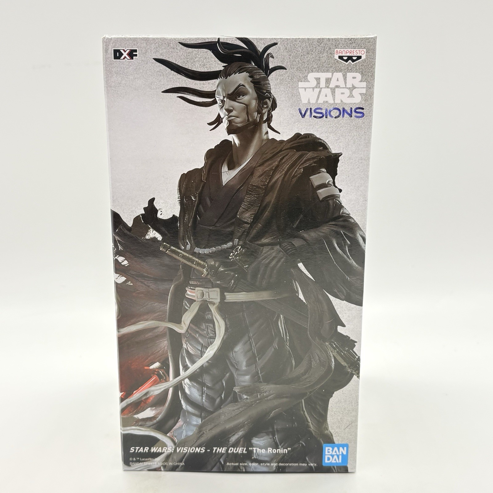 Star Wars Visions The Duel “The Ronin” Vinyl PVC Figure Bandai Banpresto Spirits