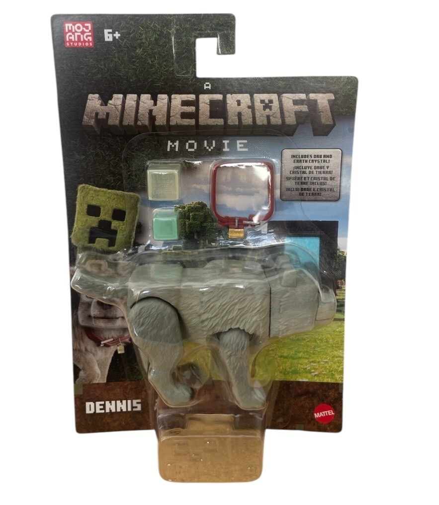 Minecraft Movie Action Figure Steve, Enderman, Zombie, Garrett, Skeleton, Piglin