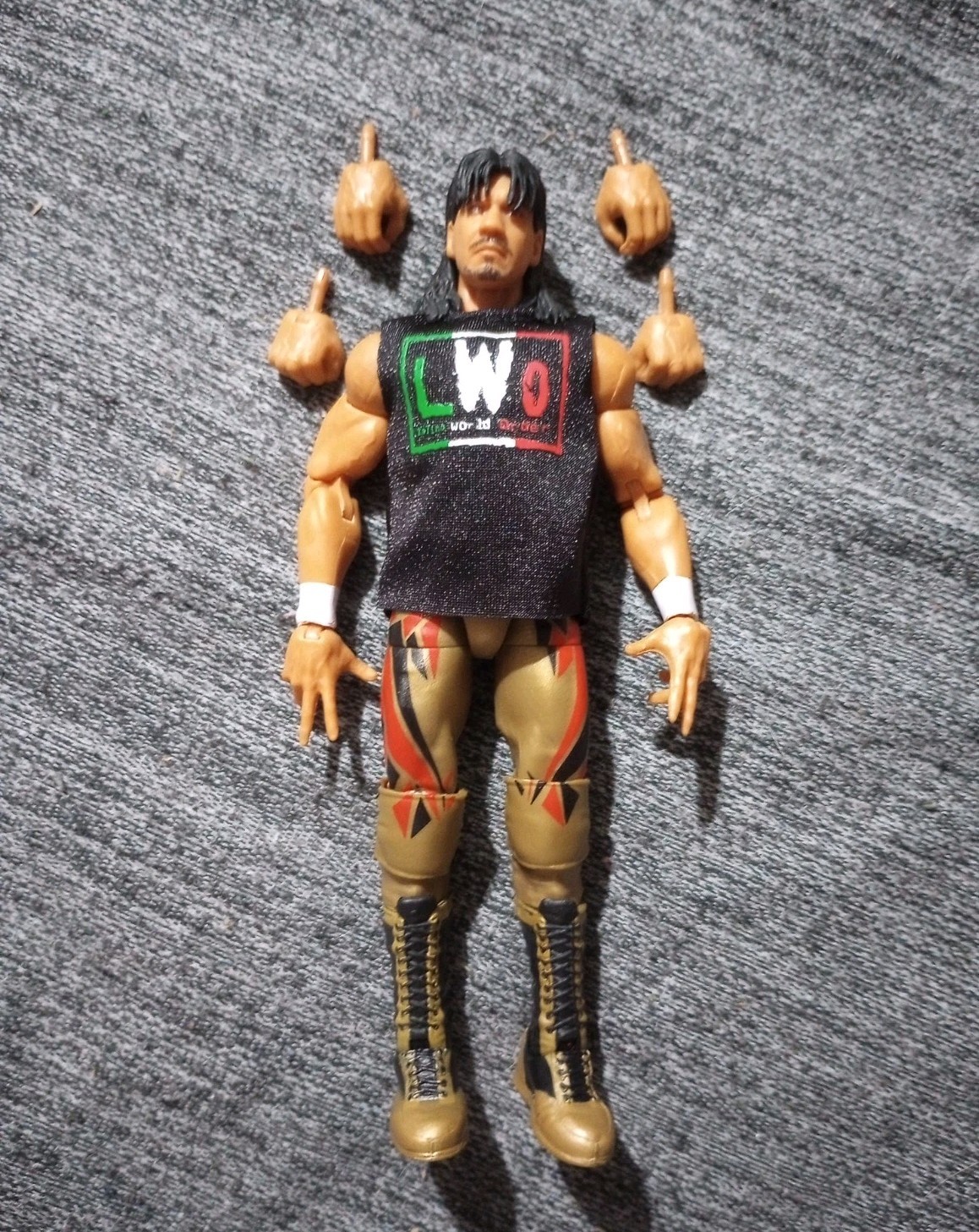 Mattel WWE Elite Monday Night War Greatest Hits Eddie Guerrero Figure WCW LWO 6″