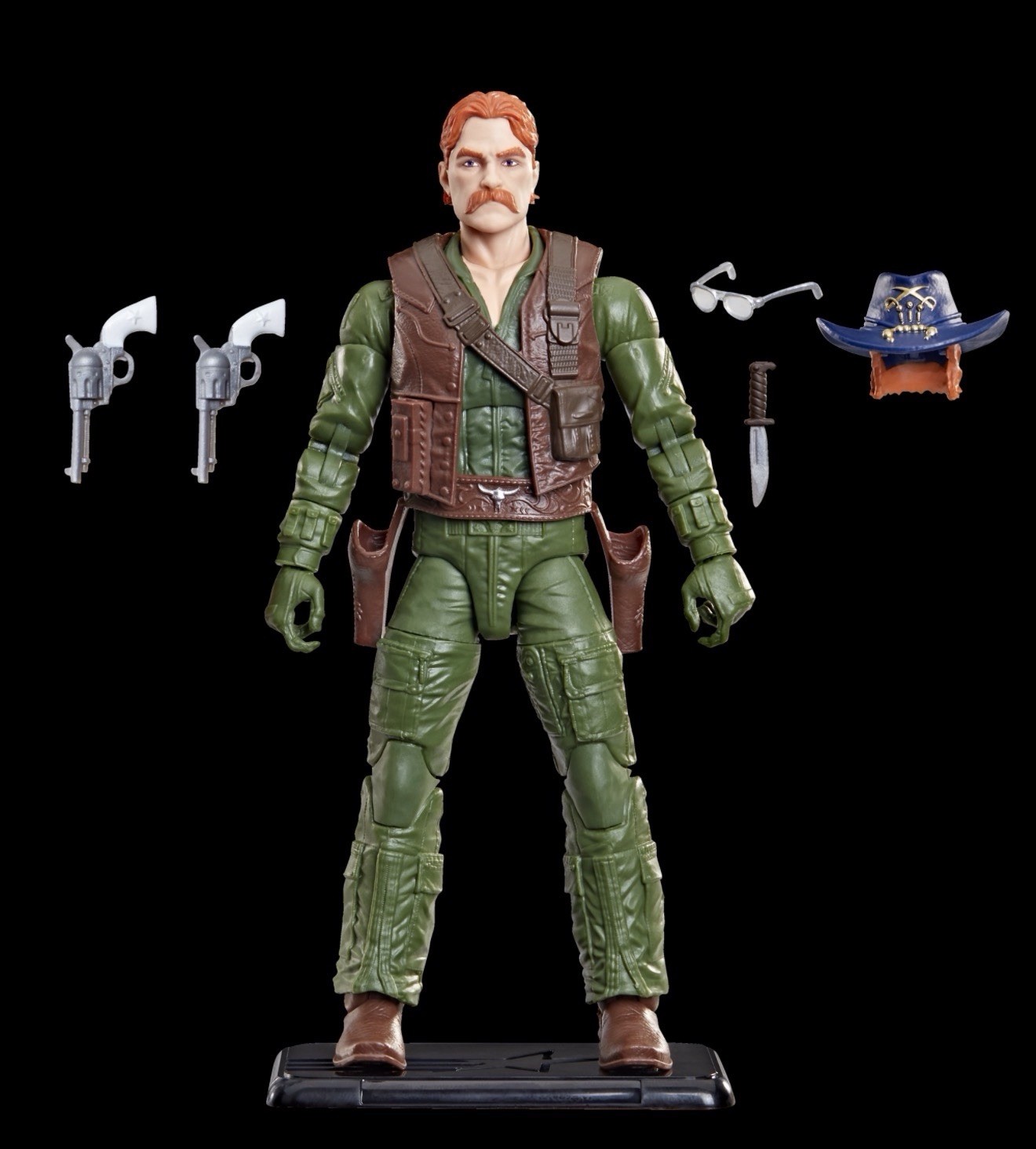 GI Joe Classified Series Retro Cardback Wild Bill Hardy 6in Figure New Hasbro