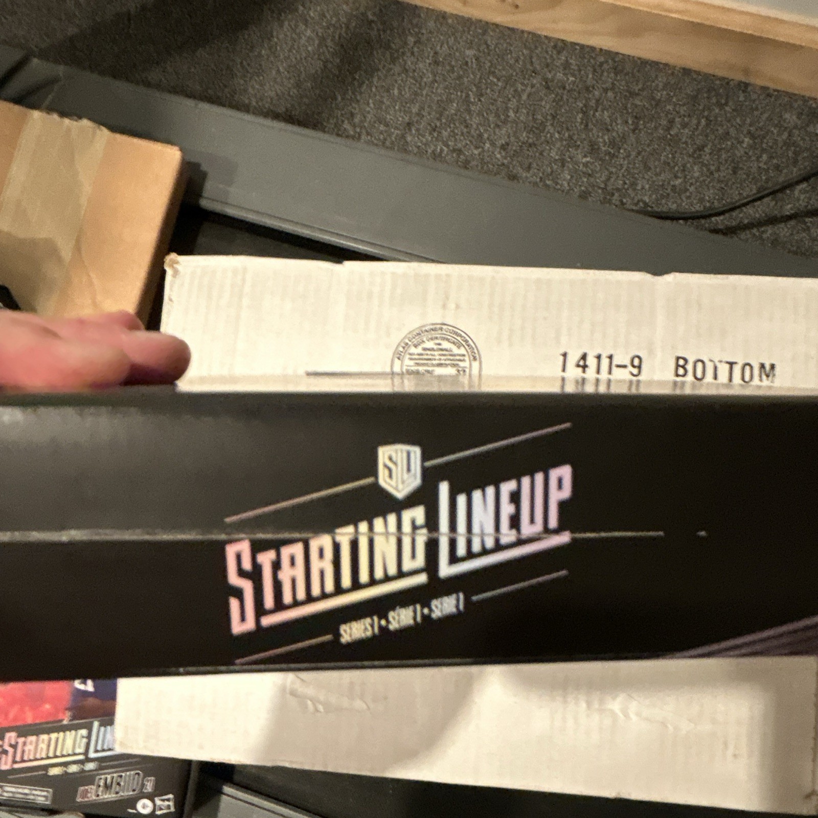 Starting Lineup Series 1 LeBron James Basketball Action Figure 6in w/ Stand