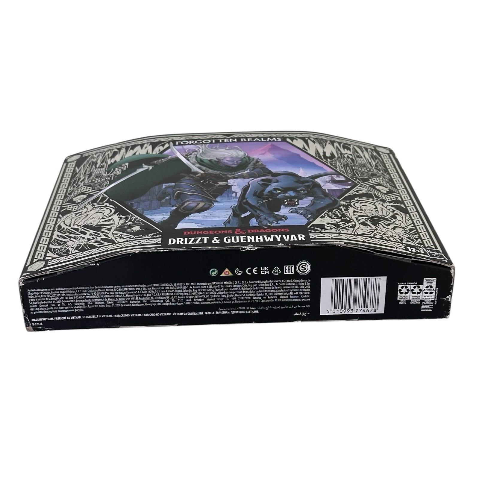 Dungeons & Dragons Drizzt + Guenhwyvar Figure Forgotten Realms Pulsecon 2020 Rea